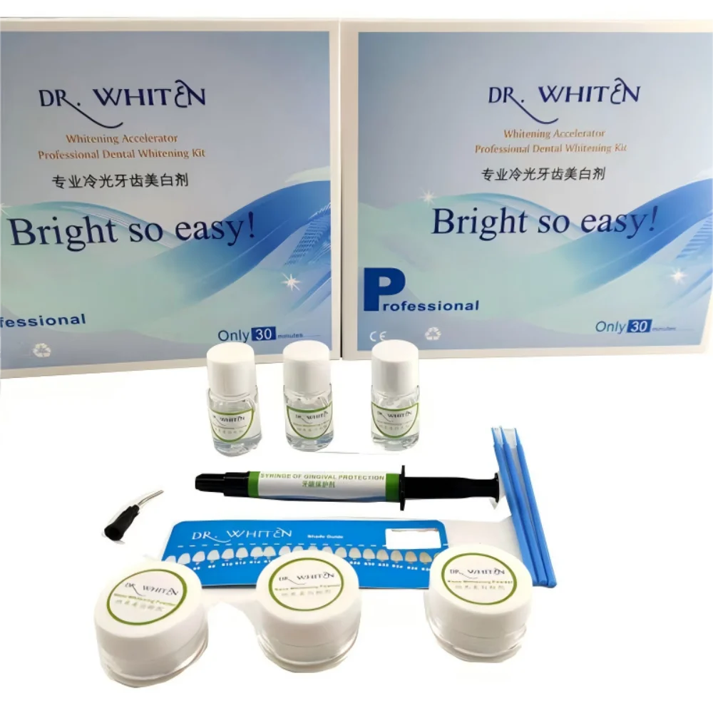 Teeth Whitening Foam - Conjunto de clareamento dental 35% hp