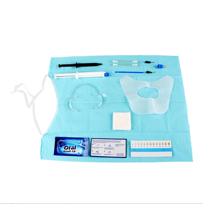 Teeth Whitening Gel Syringes - Kit profissional de clareamento dental, barreira