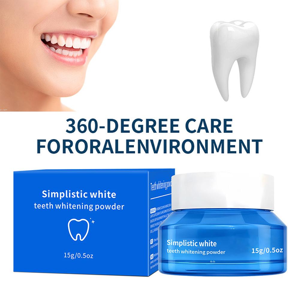 Teeth Paint Whitening - Pó Clareador Dental Premium 15g para