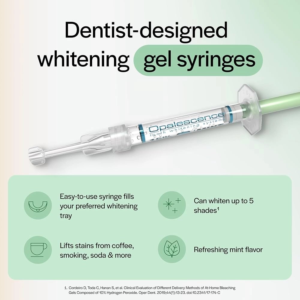 Teeth Whitening Gel Opalescence - Kit de Gel Clareador Dental Sabor
