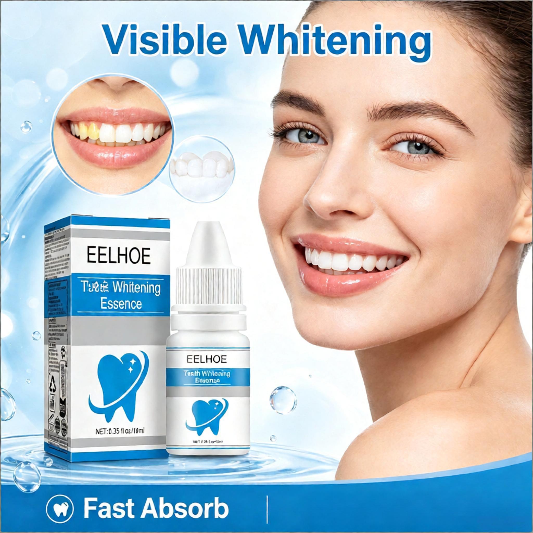 Teeth Paint Whitening - Sérum Clareador Dental EELHOE, Remove Cáries,