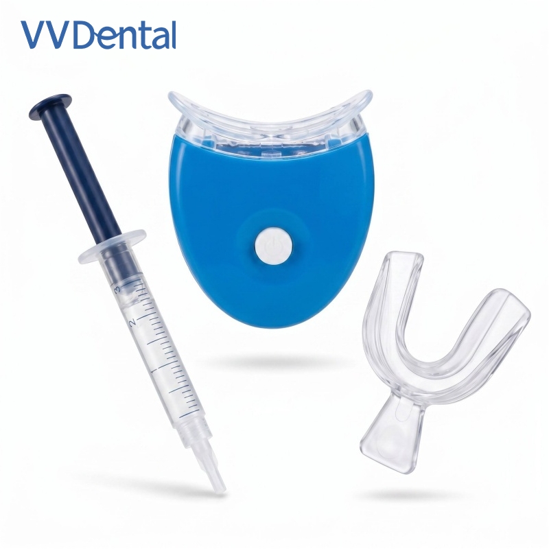 Teeth Whitening Gel Syringes - Kit portátil para clareamento dental, com
