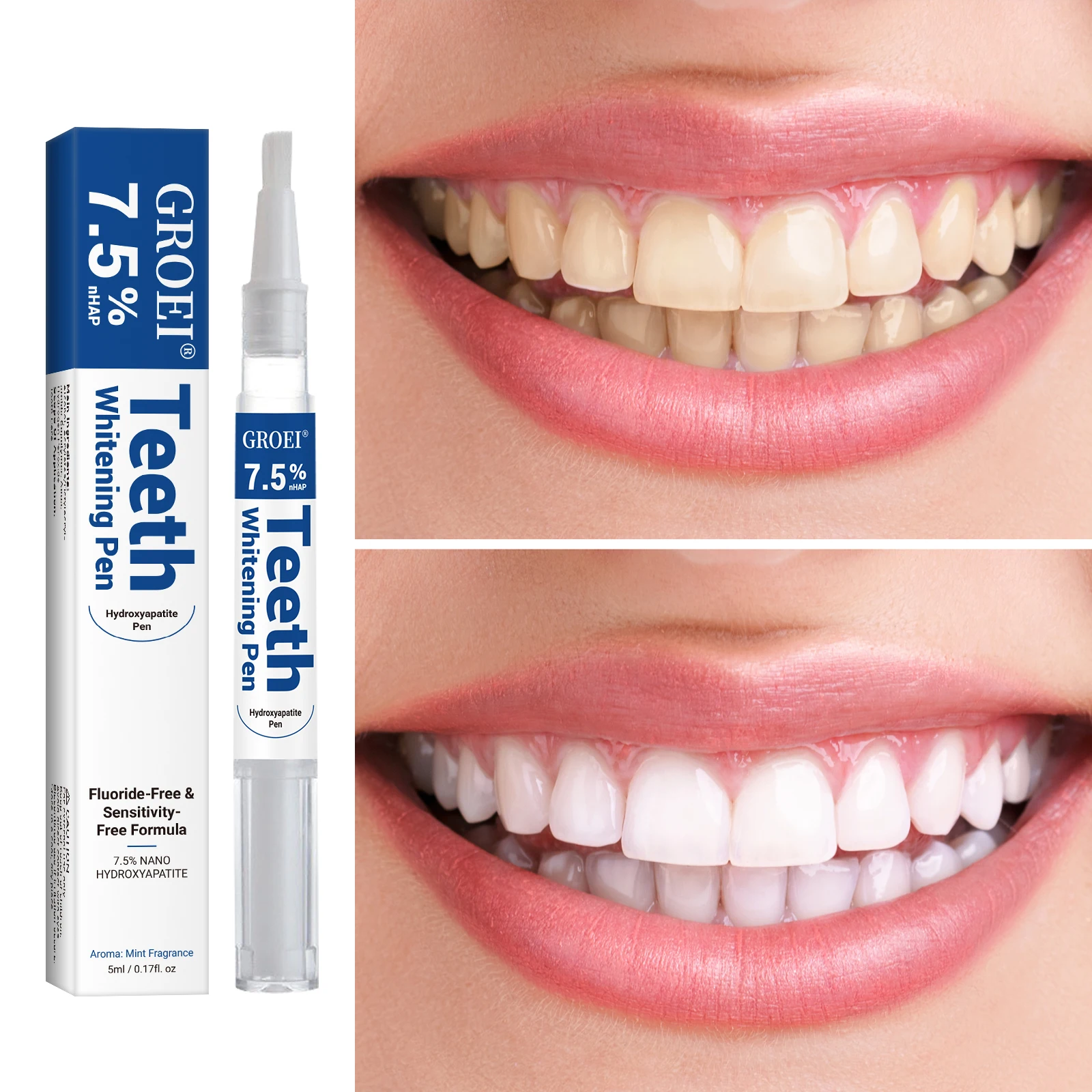 Caneta branqueadora de dente h - Teeth Paint Whitening avaliação e preço