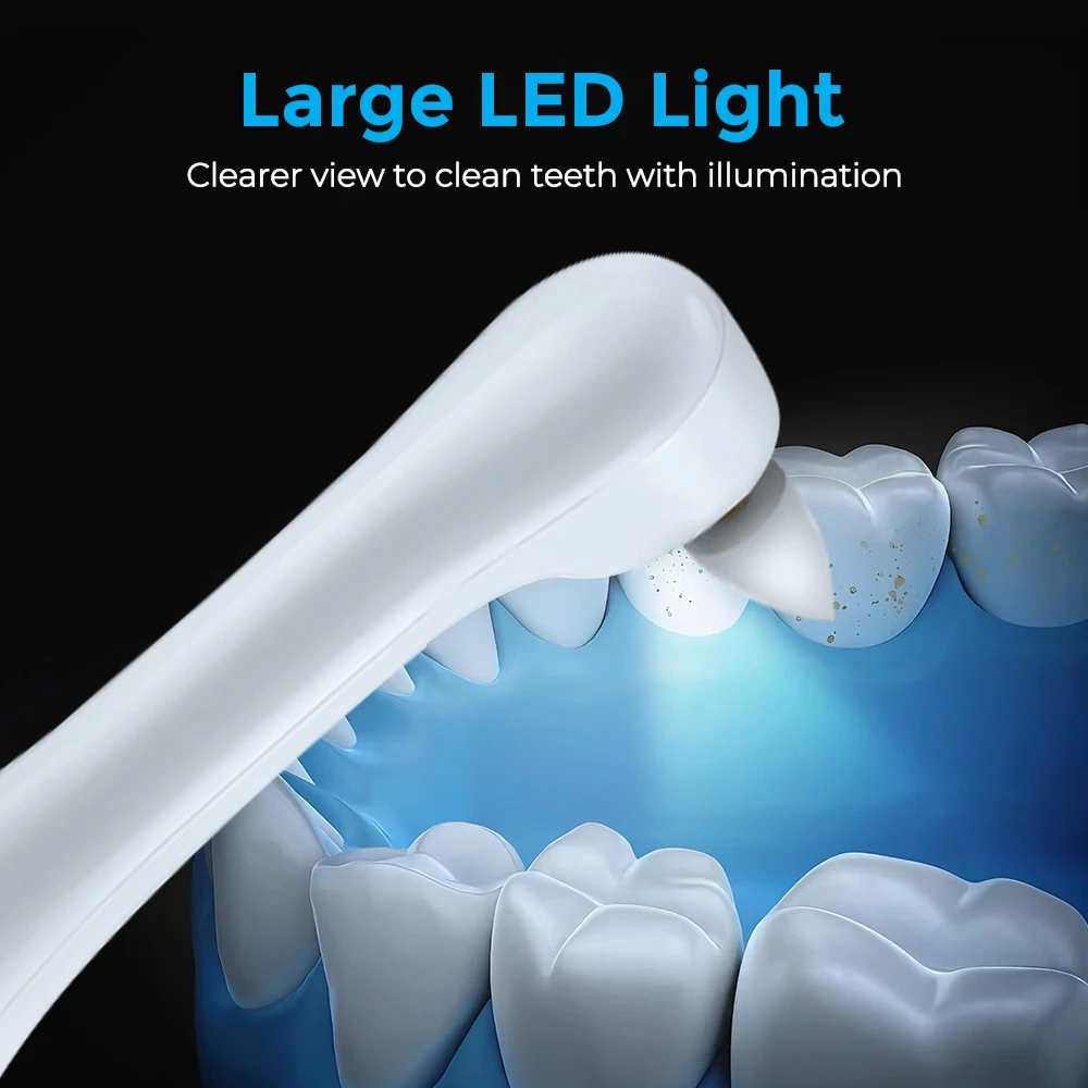 Polidor de dentes elétrico, li - Teeth Whitening Kit With Light avaliação e preço