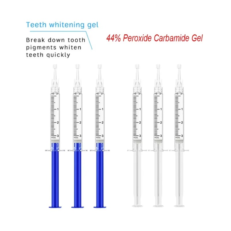 3 unidades de Gel Clareador De - Teeth Whitening Gel Syringes avaliação e preço