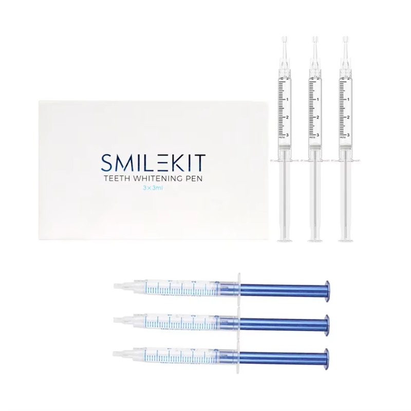 3 unidades de Gel Clareador De - Teeth Whitening Gel Syringes avaliação e preço