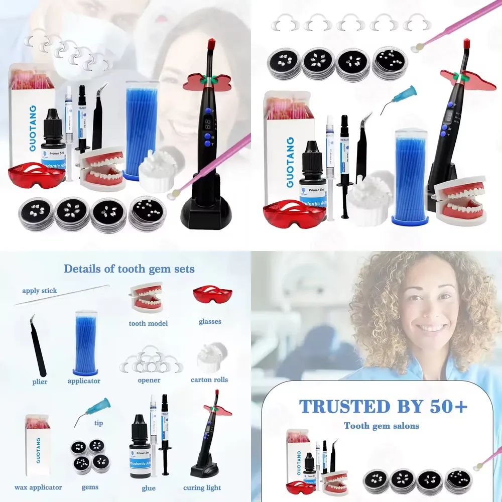 【CHIMU HOME】 Kit Profissional  - Teeth Whitening Kit With Light avaliação e preço