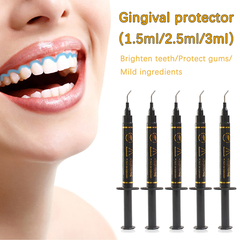 Gel protetor de goma gengival, - Teeth Whitening Gel Syringes avaliação e preço