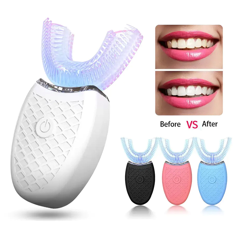 Conjunto de escova de dente au - Teeth Whitening Kit With Light avaliação e preço