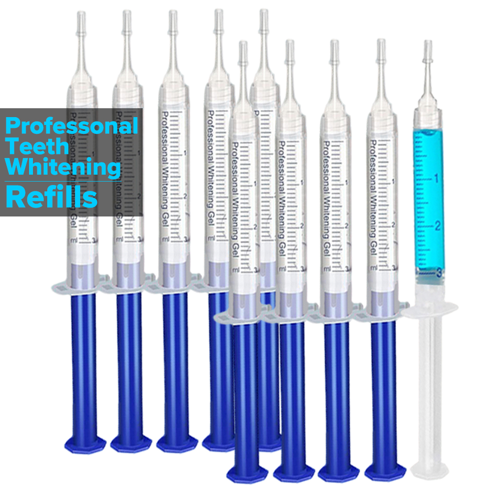 Seringa de recarga de gel para - Teeth Whitening Gel Syringes avaliação e preço