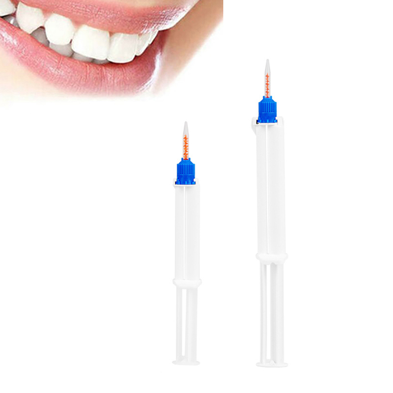 Double Barrel Seringa Dentes W - Teeth Whitening Gel Syringes avaliação e preço