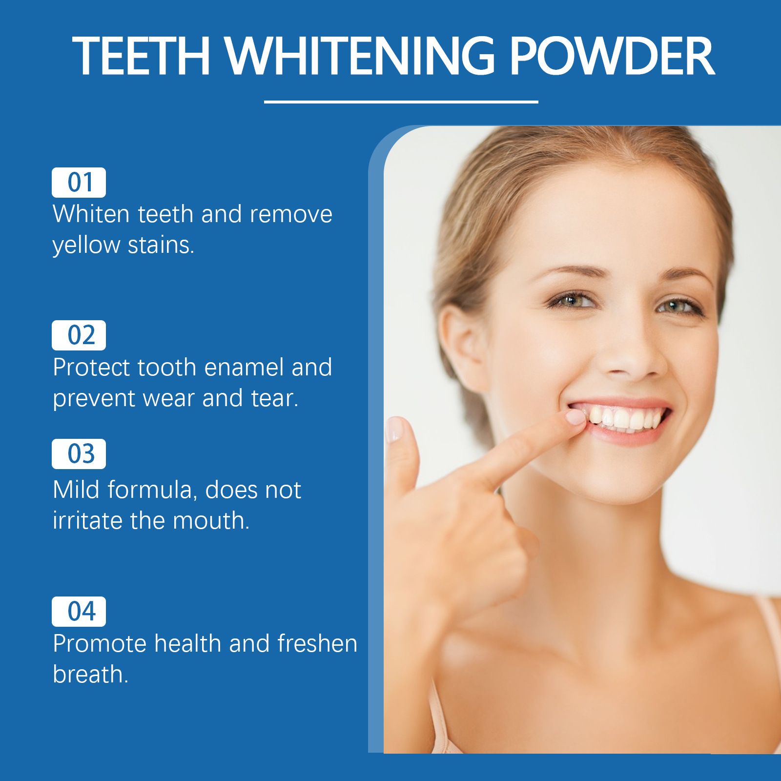 ORALHOE Pó Clareador de Dentes - Teeth Paint Whitening avaliação e preço