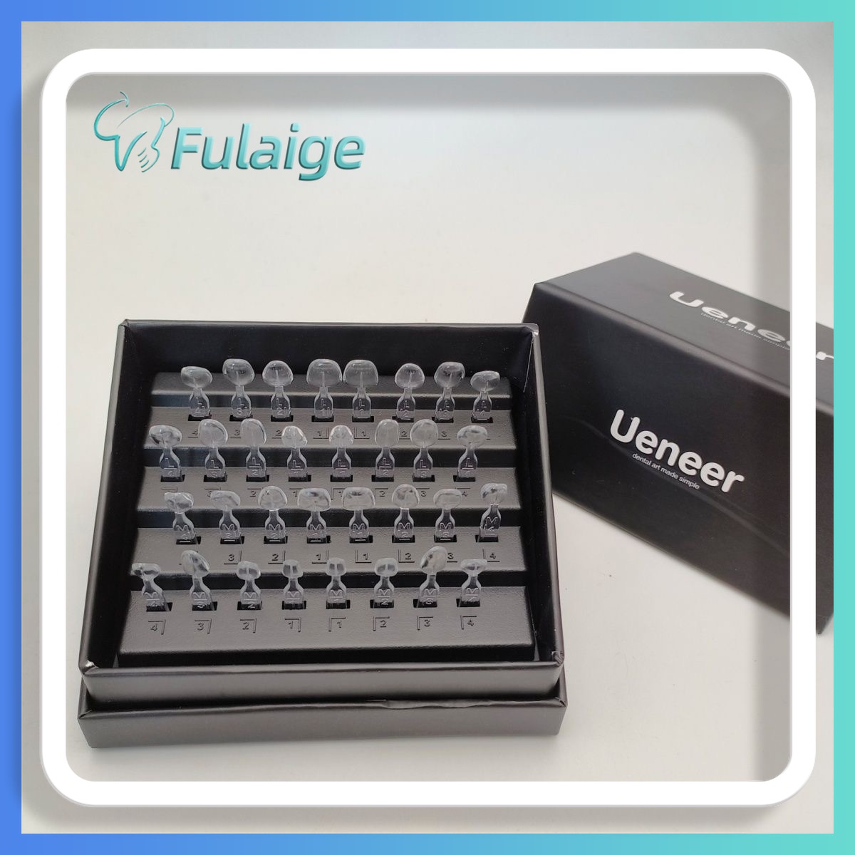 Kit de Moldes para Facetas Den - Teeth Whitening Kit With Light avaliação e preço