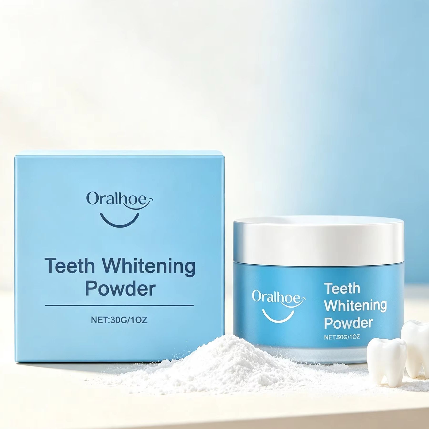 Pó Dental Oralhoe para Escovaç - Teeth Paint Whitening avaliação e preço