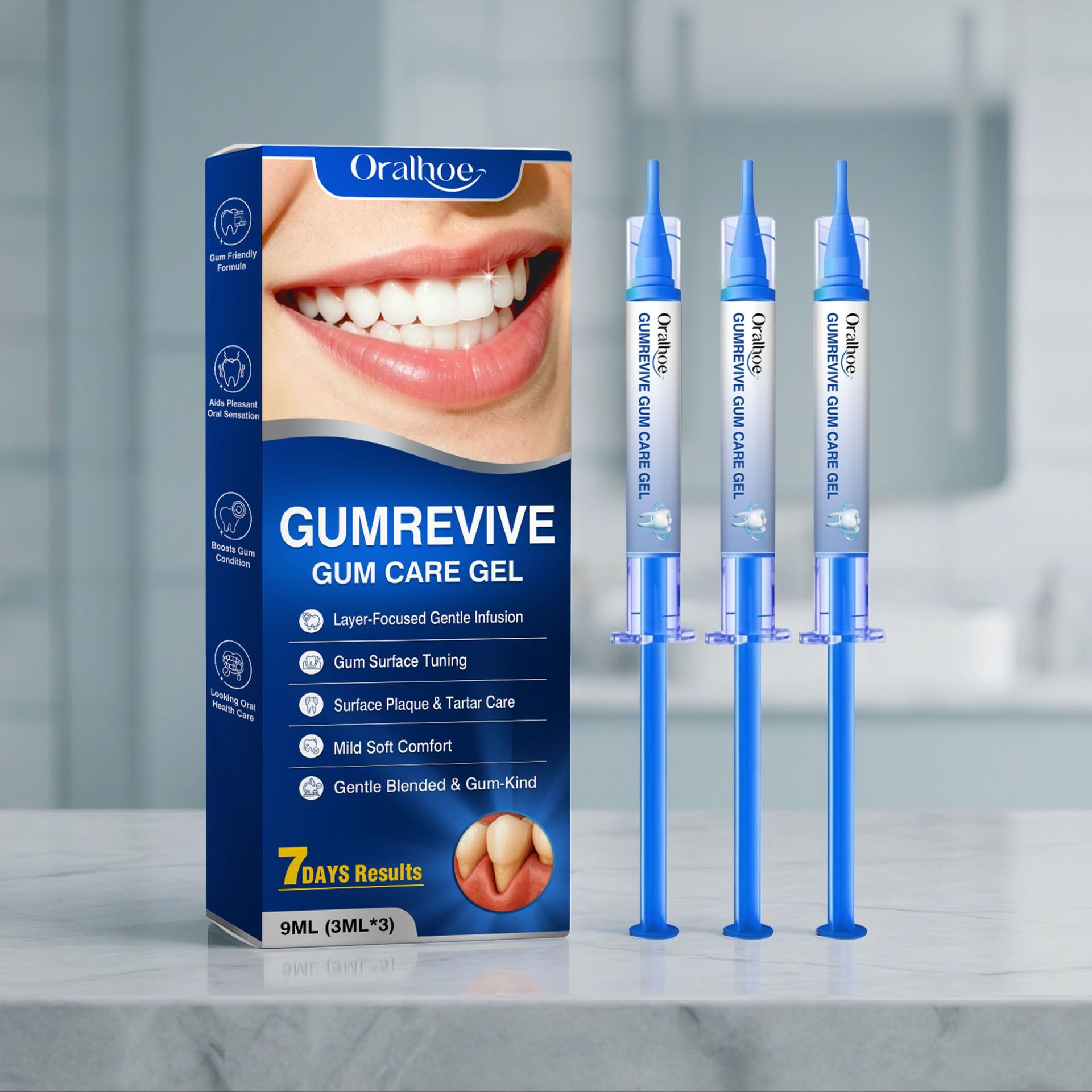 Gel para Cuidado Oral 3 Peças, - Teeth Whitening Gel Syringes avaliação e preço