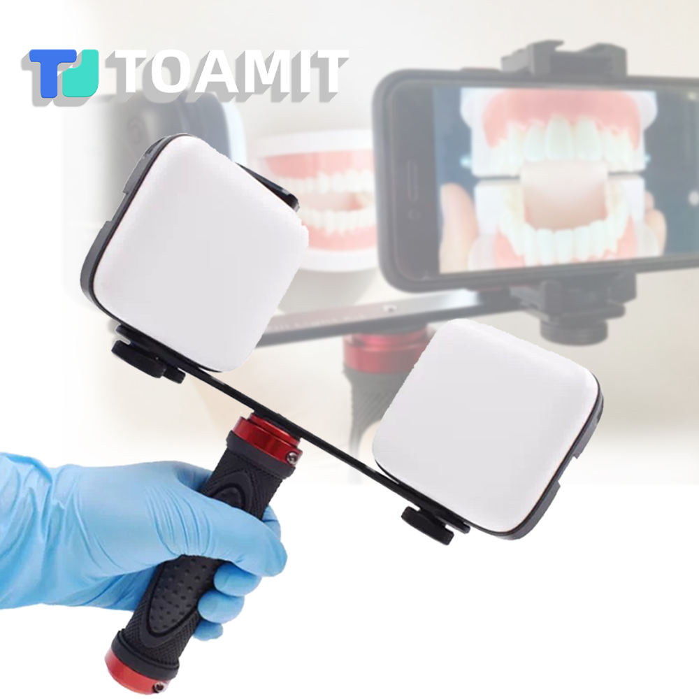 Luz de fotografia dentária, fl - Teeth Whitening Kit With Light avaliação e preço